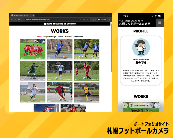 札幌フットボールカメラ Sapporo Football Camera